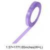 Unique Bargains Ribbons for Crafts Satin Smooth Edges Polyester 866.14"x0.39" 1 Pcs - 3 of 4