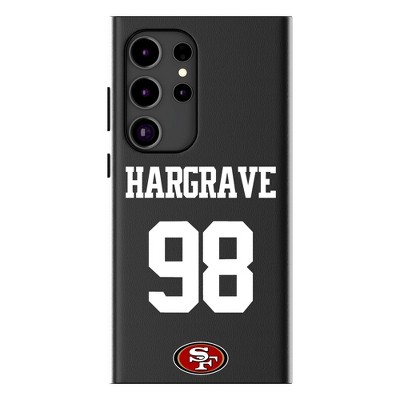 Keyscaper NFL San Francisco 49ers Players Game Tactic MagSafe Compatible Cell Phone Case for Samsung Galaxy