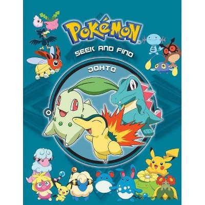 Pokémon Seek and Find: Johto - by  Viz_unknown (Hardcover)