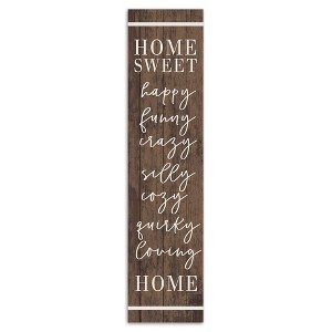 Creative Products Home Sweet Happy Home 10.5 x 47 Porch Leaner - 1 of 1