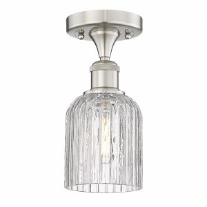 Bridal Veil - 1 Light Semi-Flush Mount In Art Deco Style-9.13 Inches Tall and 5 Inches Wide - 1 of 1