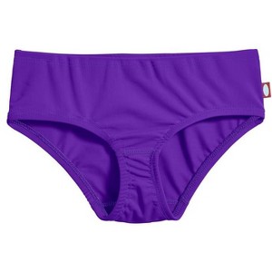 City Threads Girls UPF 50+ Quick-Dry Swim Briefs - USA-Made - 1 of 4