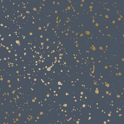 Celestial Peel & Stick Wallpaper Navy/gold - Opalhouse™ : Target