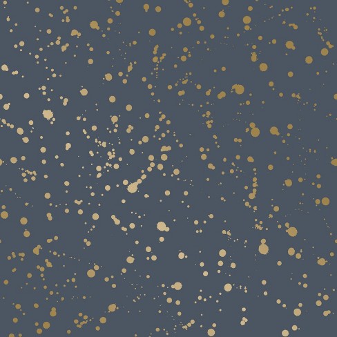 Gold Metallic Glitter Shinny Peel and Stick Wallpaper Embossed Contact Paper