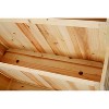 Lirago 31.5"L x 24.2" W x 53"H3-Tier Raised Garden Bed with Trellis Vertical Planter Box - 4 of 4