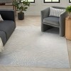Nourison Lillian Feather Indoor Area Rug Ivory Grey 5'3" x 7'3" - 2 of 4