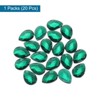 Unique Bargains Acrylic Flat Back Teardrop DIY Decor Jewelry Rhinestone 20 Pcs - 3 of 4