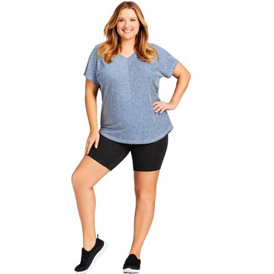 Avenue Women's Plus Size Active Bike Short