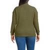 Lands' End Women's Long Sleeve Waffle Shawl Collar Henley - 2 of 4