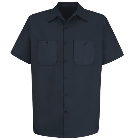 Red Kap Men's Short Sleeve Wrinkle-Resistant Cotton Work Shirt - image 1 of 3