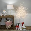 Northlight 5 FT LED Lighted White Lace Artificial Christmas Tree - Warm White Lights - image 2 of 4