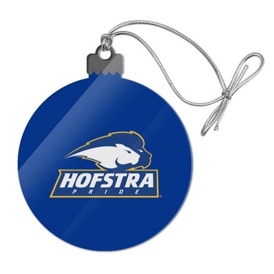 Hofstra University Lions Logo Acrylic Christmas Tree Holiday Ornament