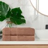 Luxury Cotton Heavyweight Solid Plush Towel Set by Blue Nile Mills - 2 of 4