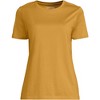Lands' End Women's Relaxed Supima Cotton T-Shirt - 3 of 3