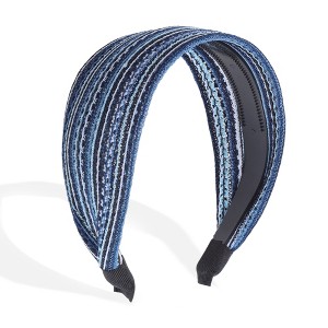 Unique Bargains Non-slip Extra Wide Bohemia Wide Headbands 1 Pc - 1 of 4