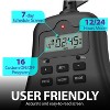 Fosmon 7 Day Digital Outdoor Timer For Outlet Weatherproof, [ETL Listed] Outdoor Light Timer Outlet, Programmable Countdown, 3 Outlet Plug - 3 of 4