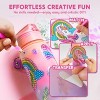 Klever Kits Unicorn DIY Gem Diamond Painting Kit, Decorate Your Own Water Bottle Craft Kits, Arts & Crafts Christmas Birthday Gift for Girls Age 6+ - 3 of 4