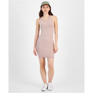 Hippie Rose Womens Mink Tank Dress, Brown, X-Large - 1 of 1