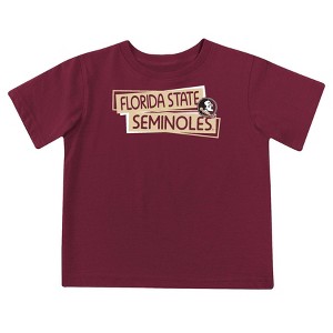 NCAA Florida State Seminoles Toddler Boys' 2pk Short Sleeve and Long Sleeve T-Shirts - 1 of 4