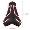 Unique Bargains Motorcycle Gas Oil Fuel Tank PVC Rubber Emblem Sticker 1 Pc - 2 of 4