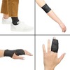 Impresa 12-Rolls Self Adherent Bandage Wrap, Vet Tape - 2 In x 15 ft Elastic Cohesive Wrap Tape for Injuries, Athletics (Black) - 2 of 4