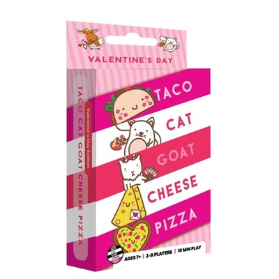 Dolphin Hat Games Taco Cat Goat Cheese Pizza Game - Valentine's Day Edition