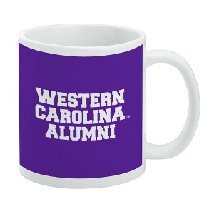 Western Carolina Alumni Ceramic Coffee Mug Novelty Gift Mugs for Coffee Tea and Hot Drinks 11oz White - 1 of 4