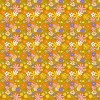 Alja Horvat Flower Power Vintage Heavy Shower Curtain - Deny Designs: ed, Floral Pattern, 100% Woven Polyester, Machine Washable - 3 of 3