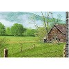 Manual Woodworks and Weavers Inspirational Cotton Blend Throw Blanket I Lift My Eyes Verse 50x60 Inch - 2 of 3