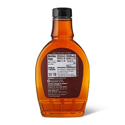 100% Pure Organic Maple Syrup - 12 fl oz - Good &#38; Gather&#8482;