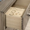 Accent Nightstand Modern with 2 Drawers Storage for Bedroom 23.6 Inch - 3irtyhousy - 3 of 4