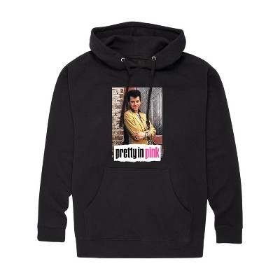Men's - Pretty in Pink - Duckie & Blane Graphic Fleece Pullover Hoodie