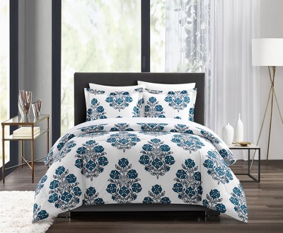 Chic Home Yazmin 7 Piece Duvet Cover Set Large Scale Floral