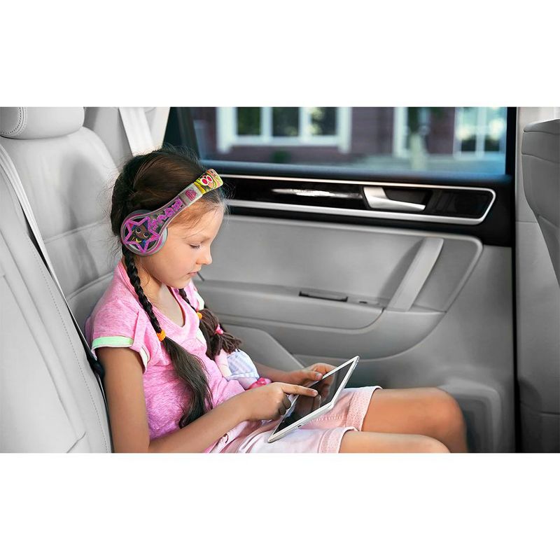 eKids LOL Surprise Bluetooth Headphones for Kids, Over Ear Headphones with Microphone - Pink (LL-B52.FXV1), 4 of 6