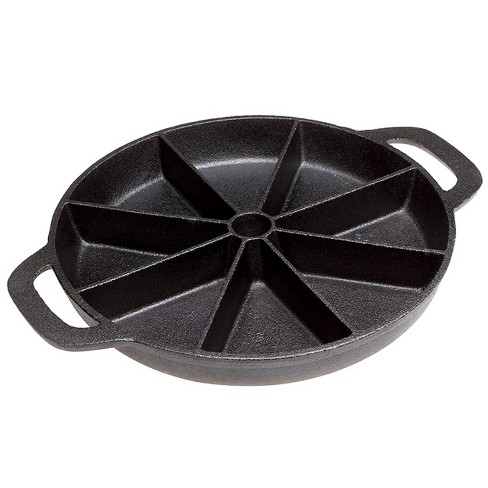 Nutrichef 2-in-1 Pre-Seasoned Non-Stick Cast Iron Double Dutch Oven and Skillet Lid