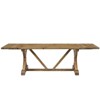 Modway Den Wood Extendable Dining Table Brown : Modern Kitchen Table, Seats 6, Drop Leaf Design - 4 of 4
