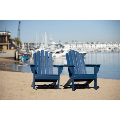 Marina 2pk Outdoor Patio Adirondack Chair - LuXeo