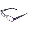 Guess GU 2412 PUR Womens Rectangle Eyeglasses Purple 52mm - 2 of 3