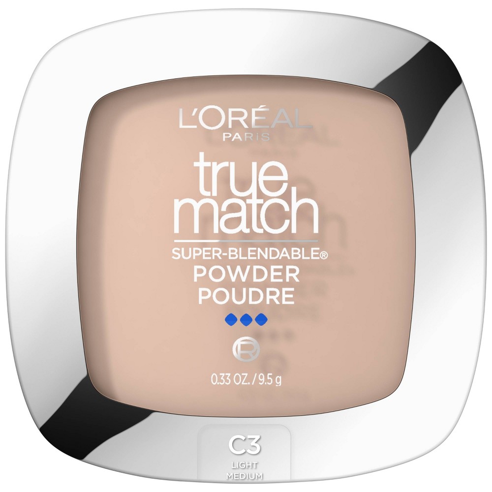 Photos - Other Cosmetics LOreal L'Oreal Paris True Match Makeup Super Blendable Oil-Free Pressed Powder  