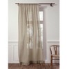 Solino Home Linen Sheer Curtains With Rod Pocket For Living Room, Bedroom - 4 of 4