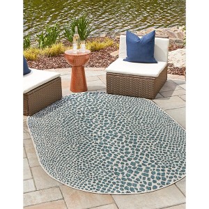 Jill Zarin Outdoor Cape Town Animal Print Woven Area Rug - 1 of 3