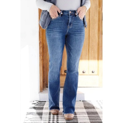 Women's Divine Perfection High-Rise Bootcut Denim Jeans - LOVERVET
