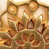 Split P Gold Snowflake Napkin Ring Set of 4 - 3 of 3