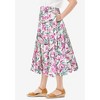 Woman Within Plus Size Petite Linen-Blend Skirt - 4 of 4