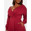 Rebdolls Women's Class Flirt Cotton Off The Shoulder Mini Skater Dress W. Pockets - 4 of 4