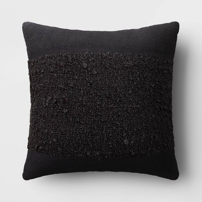 Photo 1 of Textural Solid Square Throw Pillow - Threshold™