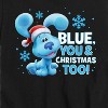 Boys' - Blue's Clues & You! - A Blue Christmas Short Sleeve Graphic T-Shirt - 2 of 4