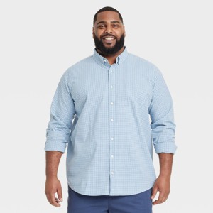 Men's Long Sleeve Poplin Shirt - Goodfellow & Co™ - 1 of 3