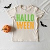 Halloween Bright Distressed - Youth Short Sleeve Graphic T-Shirt and Toddler Short Sleeve Graphic T-Shirt - 3 of 4