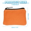 Unique Bargains Canvas Portable Change Coin Purse Pouch with Zipper 3 Pcs - 2 of 4